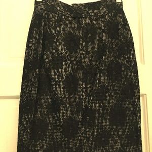 Vintage Moschino Cheap And Chic Pencil Skirt XS